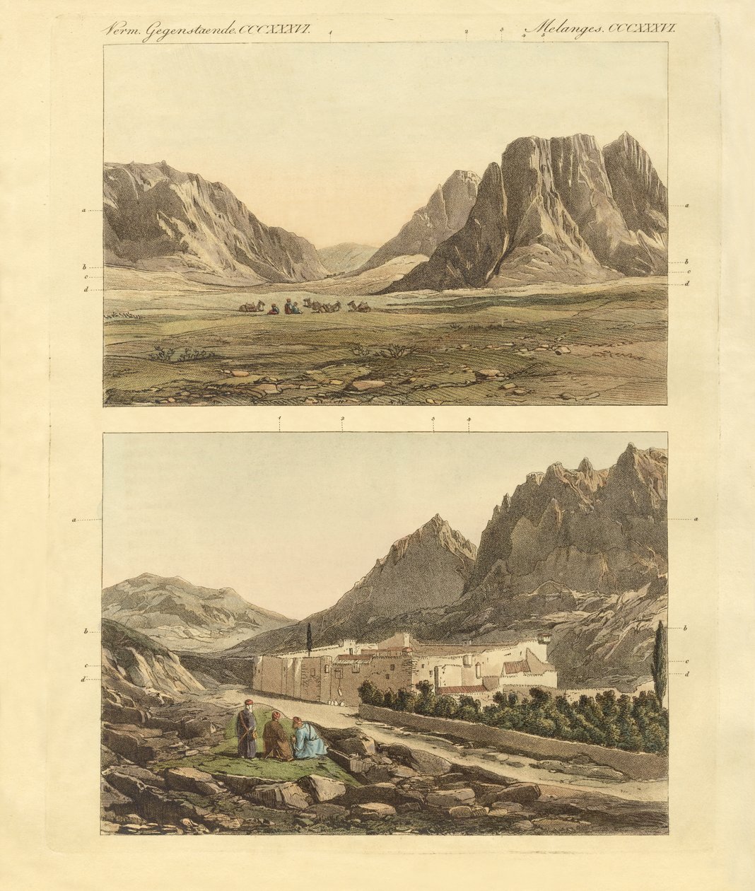 Weg zum Berg Sinai von German School
