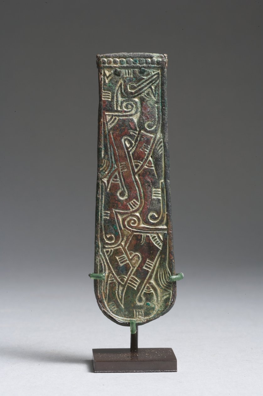 Langobardisches Riemenende (Bronze) von Germanic