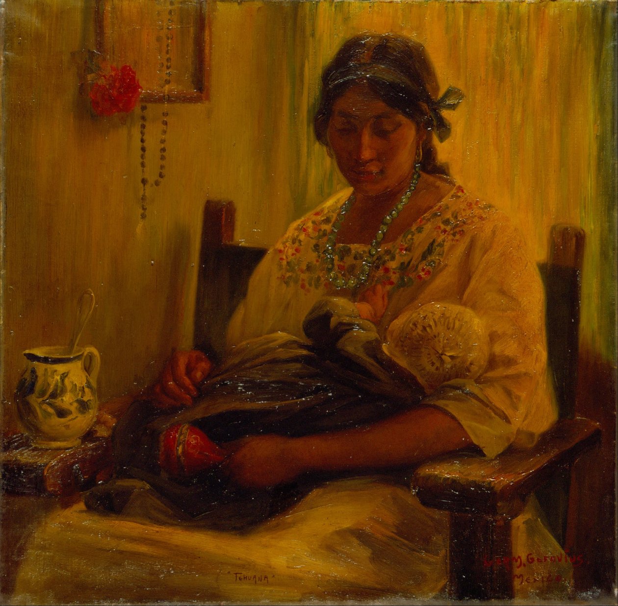 Frau aus Tehuantepec von Germán Gedovius