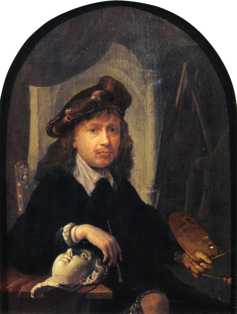 Selbstporträt von Gerrit Dou