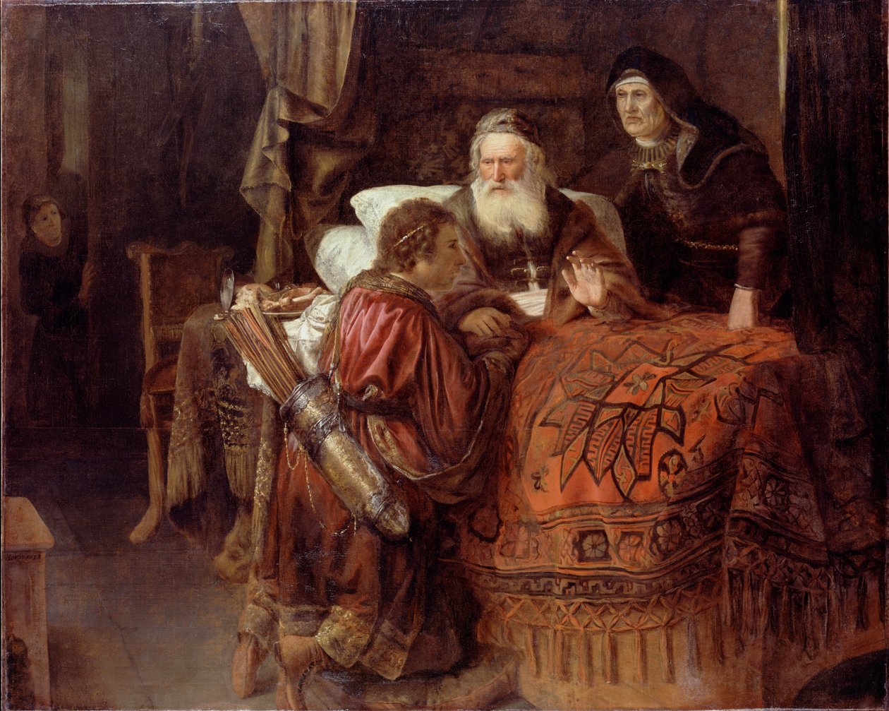 Isaak segnet Jakob von Gerrit van Honthorst