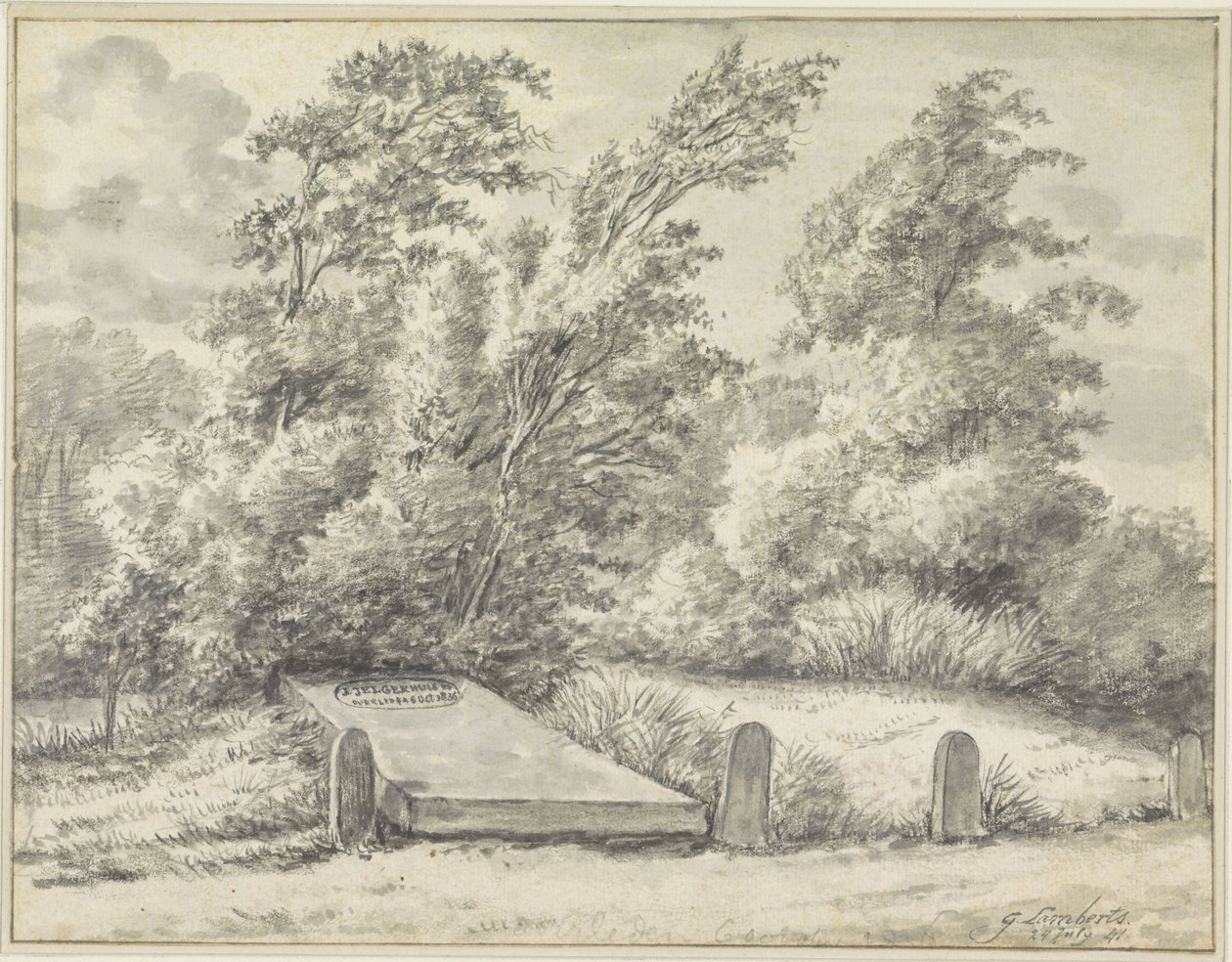 Grab von Johannes Jelgerhuis Rienksz. von Gerrit Lamberts