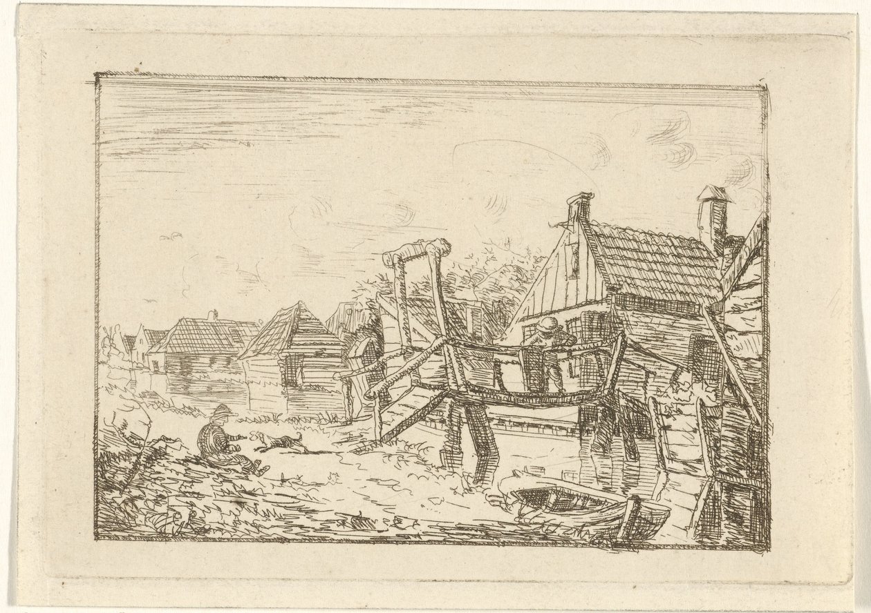 Holzbrücke von Gerrit Lamberts