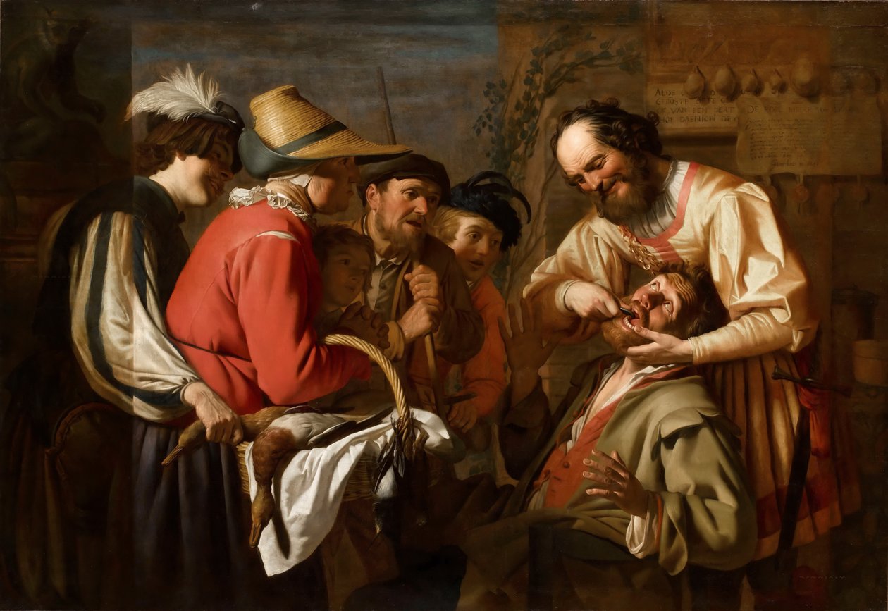 Der Zahnzieher von Gerrit van Honthorst