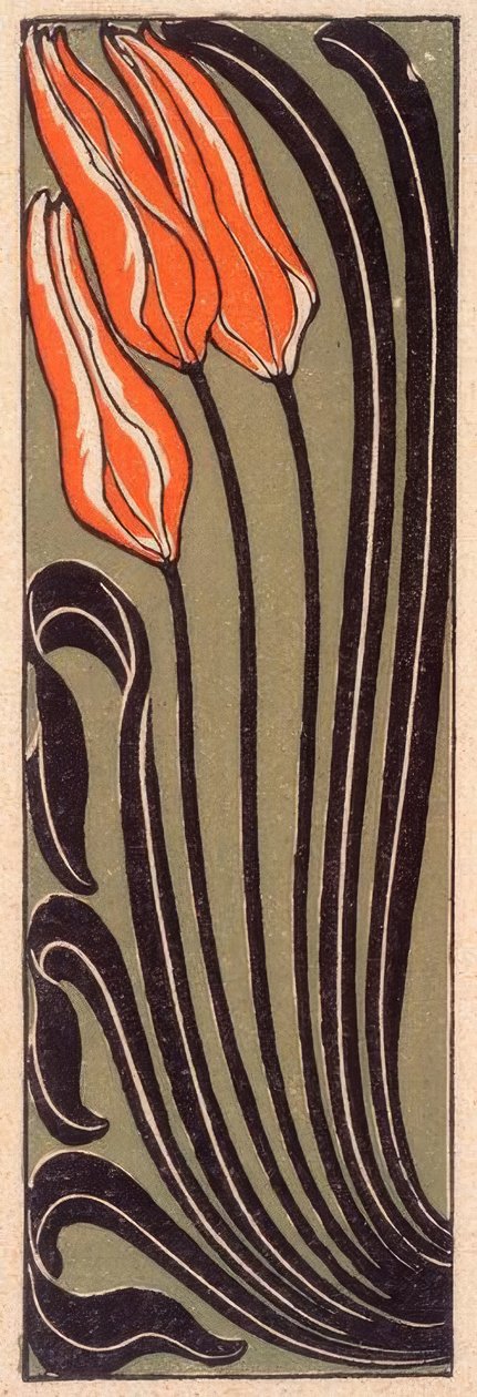Tulpenornament von Gertrud Kleinhempel