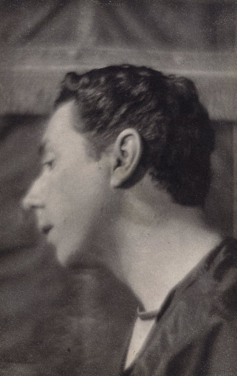 Porträt von Baron Adolph de Meyer von Gertrude Käsebier
