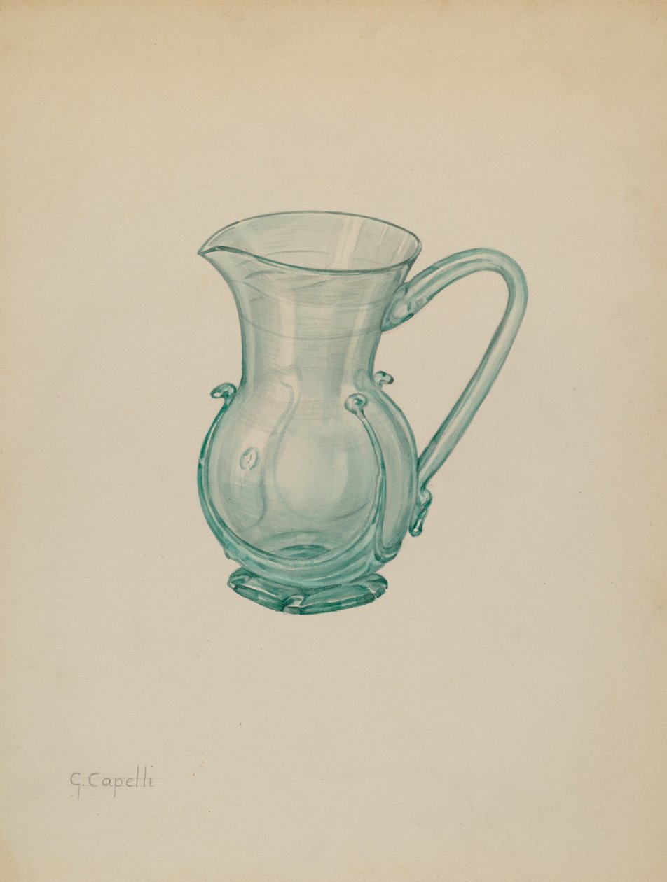 Milchkännchen, ca. 1937 von Giacinto Capelli