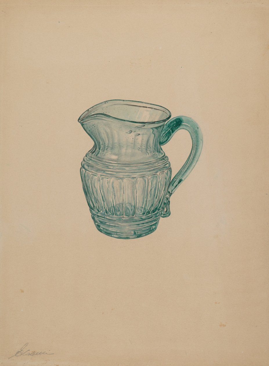 Sahnekännchen, ca. 1937 von Giacinto Capelli