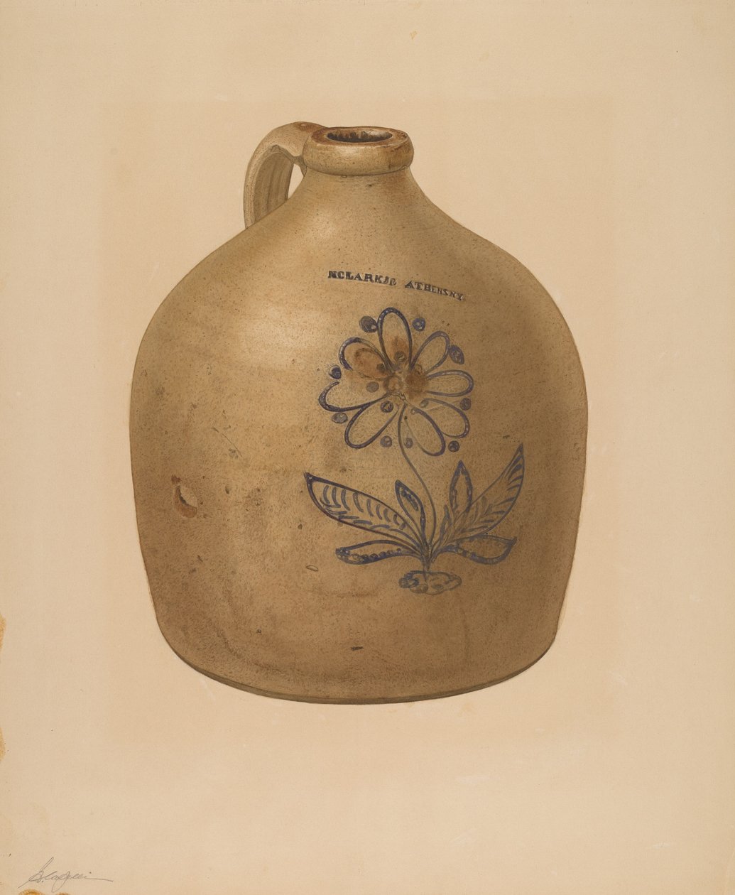 Krug, ca. 1941 von Giacinto Capelli
