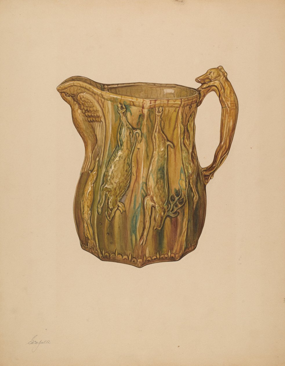 Krug, um 1938 von Giacinto Capelli