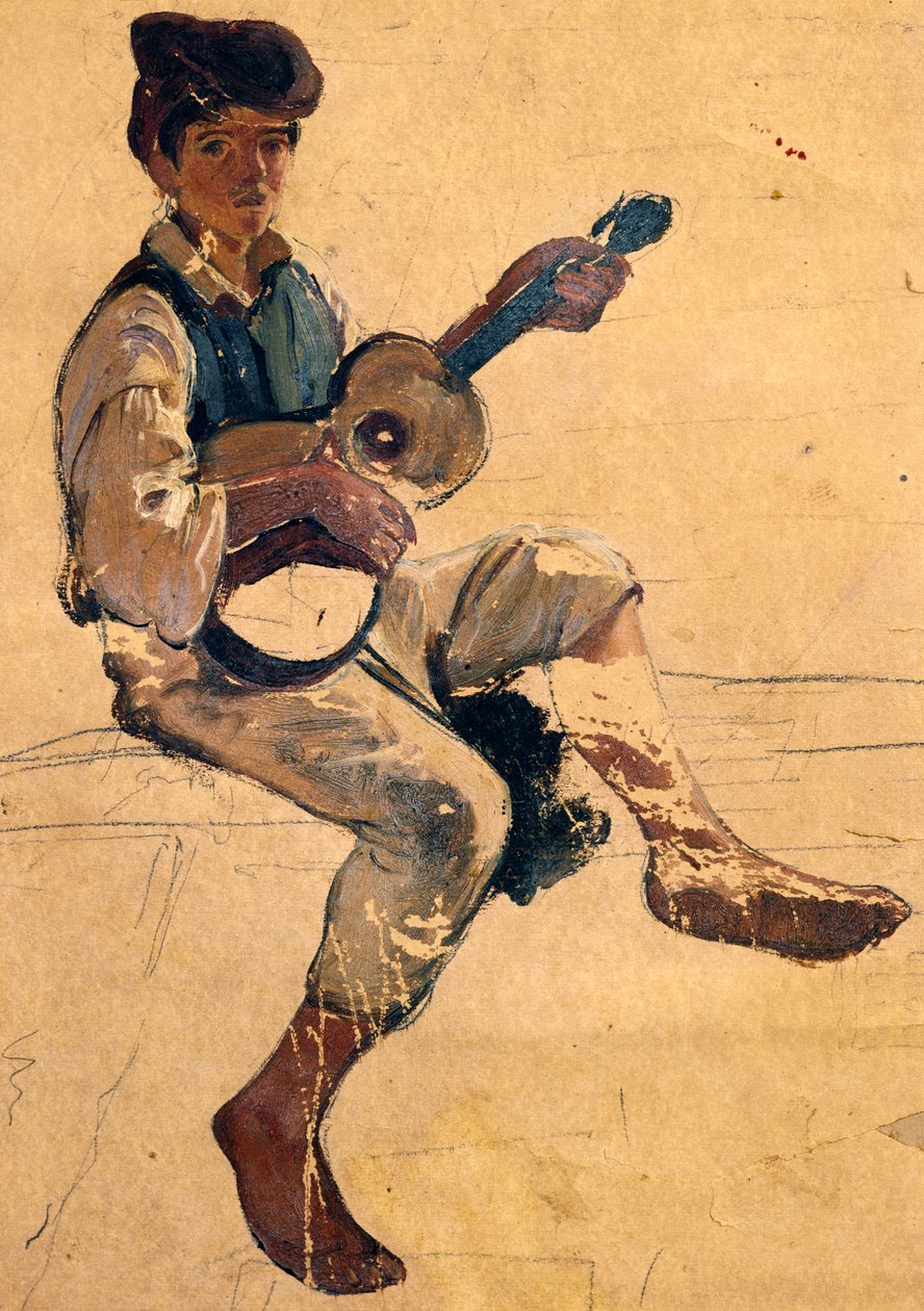 Der Gitarrenspieler von Giacinto Gigante