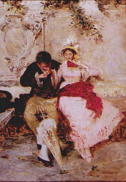 Idylle von Giacomo Favretto