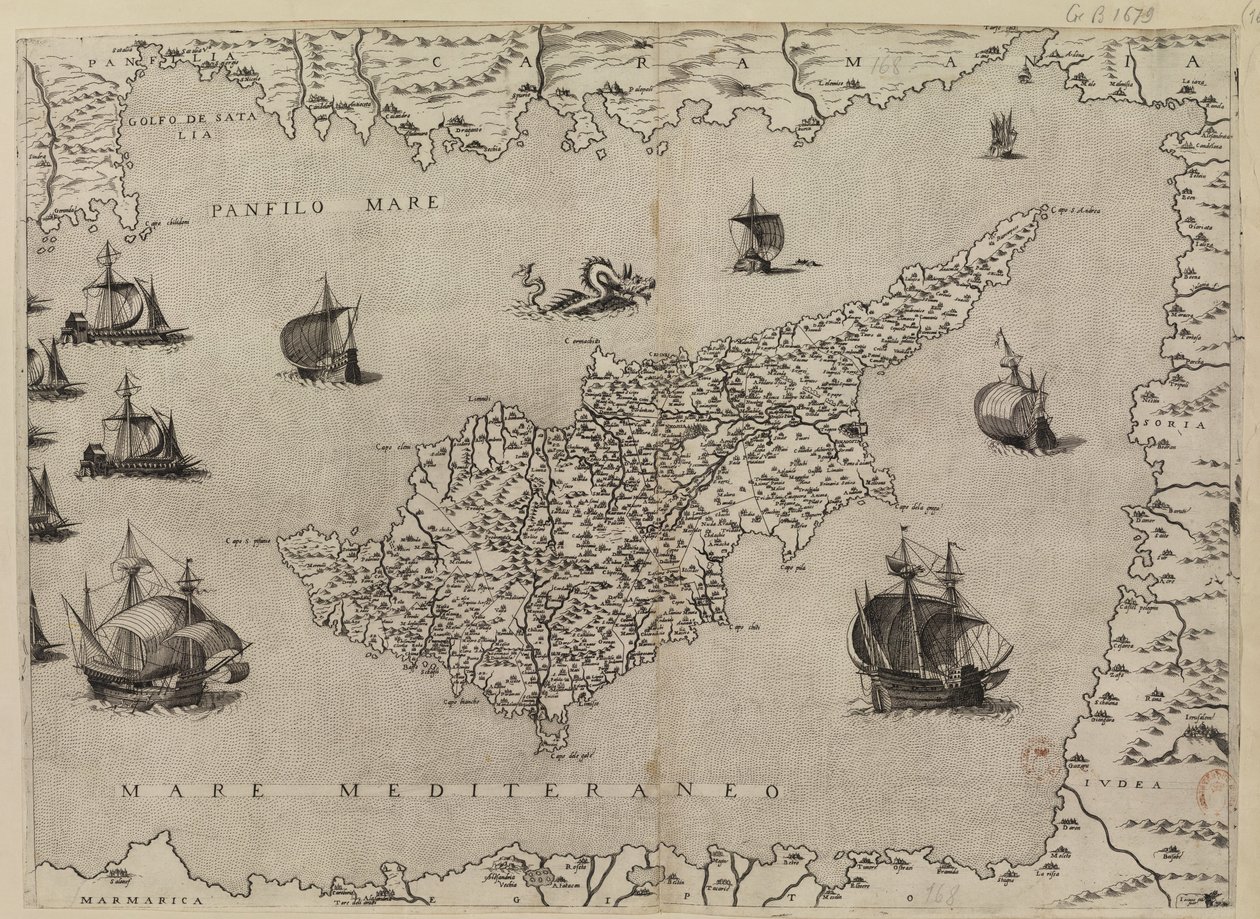 Insel Zypern von Giacomo Franco