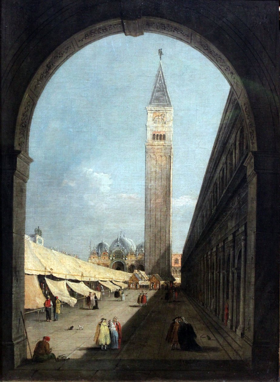 Markusplatz in Venedig von Giacomo Guardi