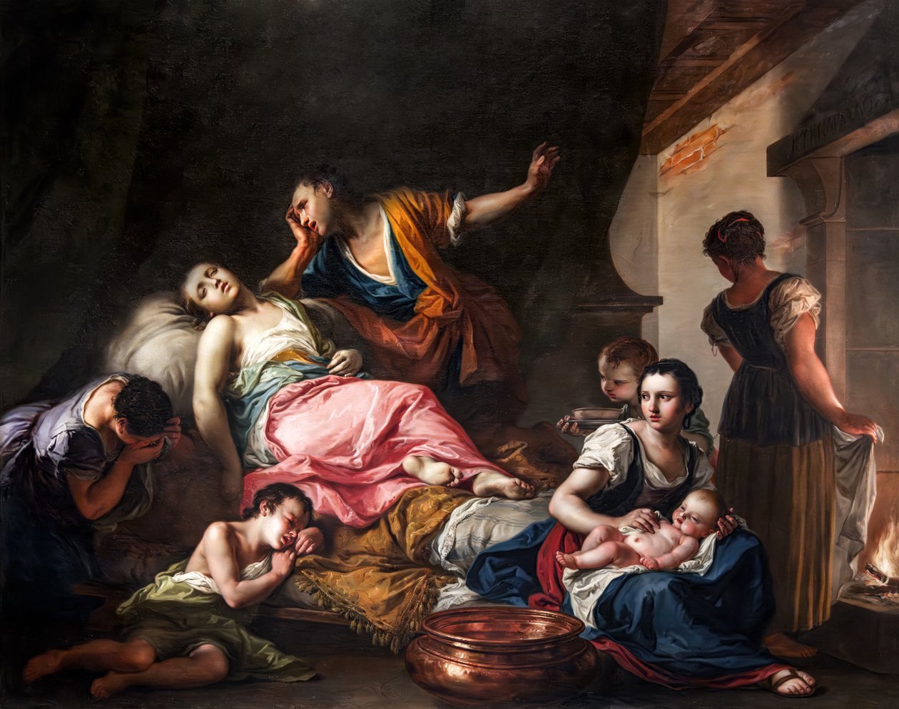 Rachels Tod von Giambettino Cignaroli