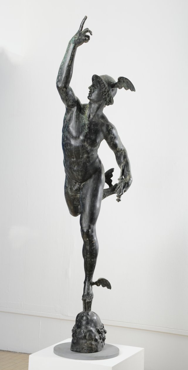 Merkur (Bronze) von (after) Giambologna