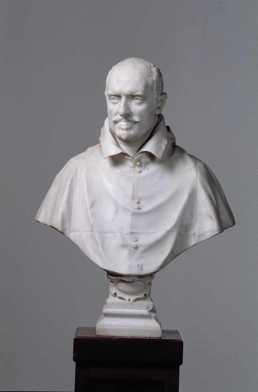 Porträt von Alessandro Damasceni-Peretti-Montalto, 1622-23 (Marmor) von Gian Lorenzo Bernini