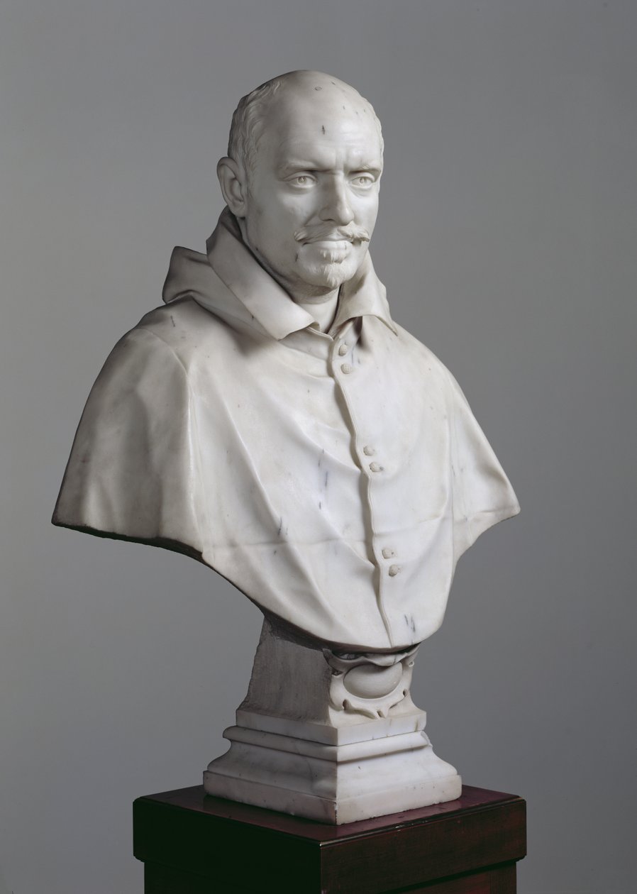 Porträt von Alessandro Damasceni-Peretti-Montalto, 1622-23 (Marmor) von Gian Lorenzo Bernini