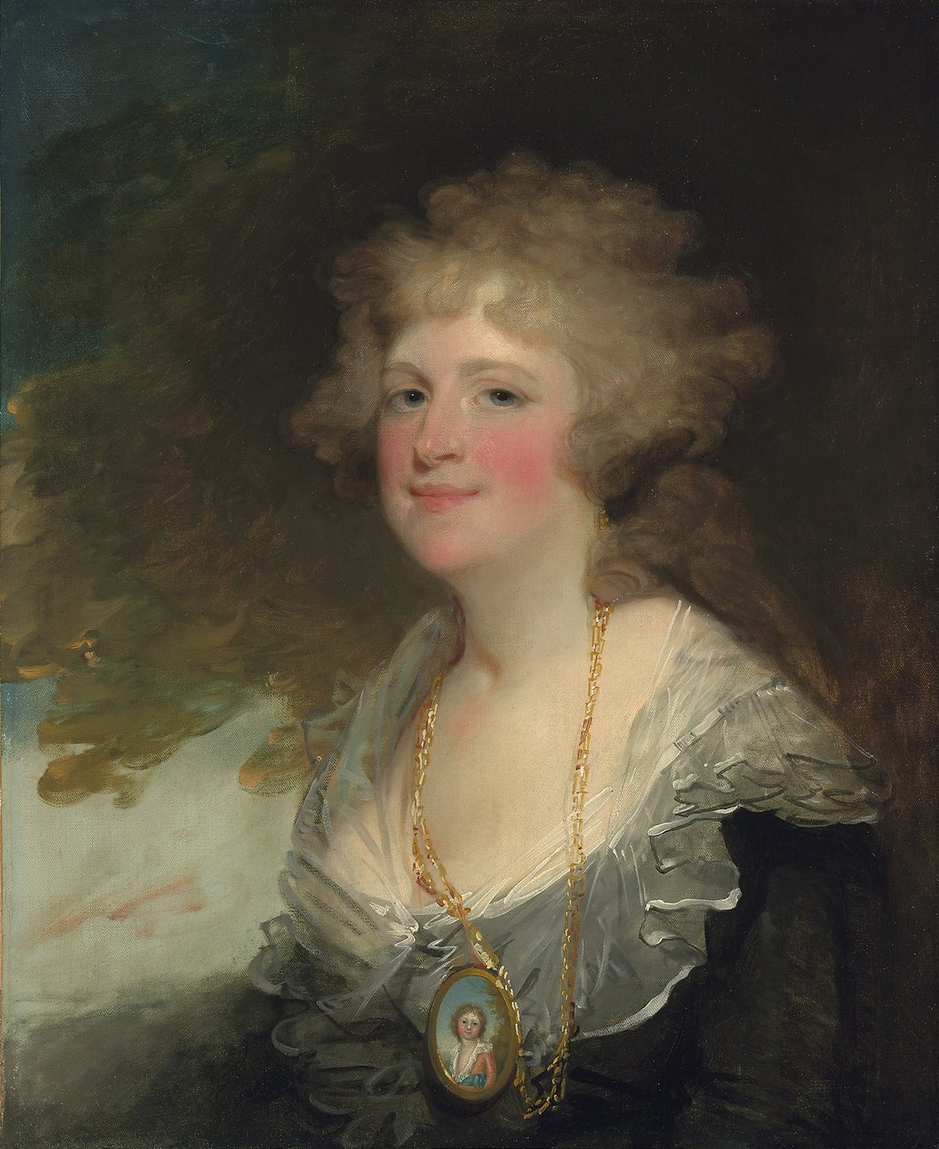 Sarah Shippen Lea, oder Mrs. Thomas Lea, ca. 1798 von Gilbert Stuart