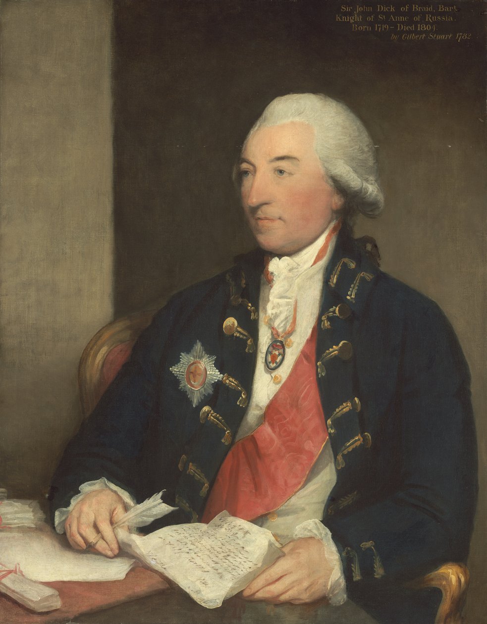 Sir John Dick, 1783 von Gilbert Stuart