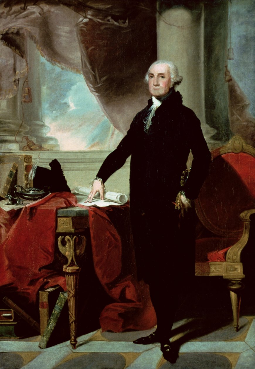 George Washington (1732-99) von Gilbert (after) Stuart