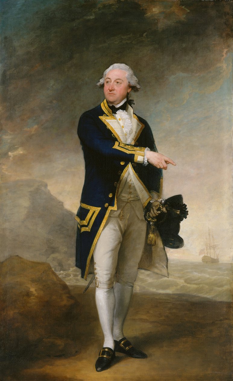 Kapitän John Gell von Gilbert Stuart