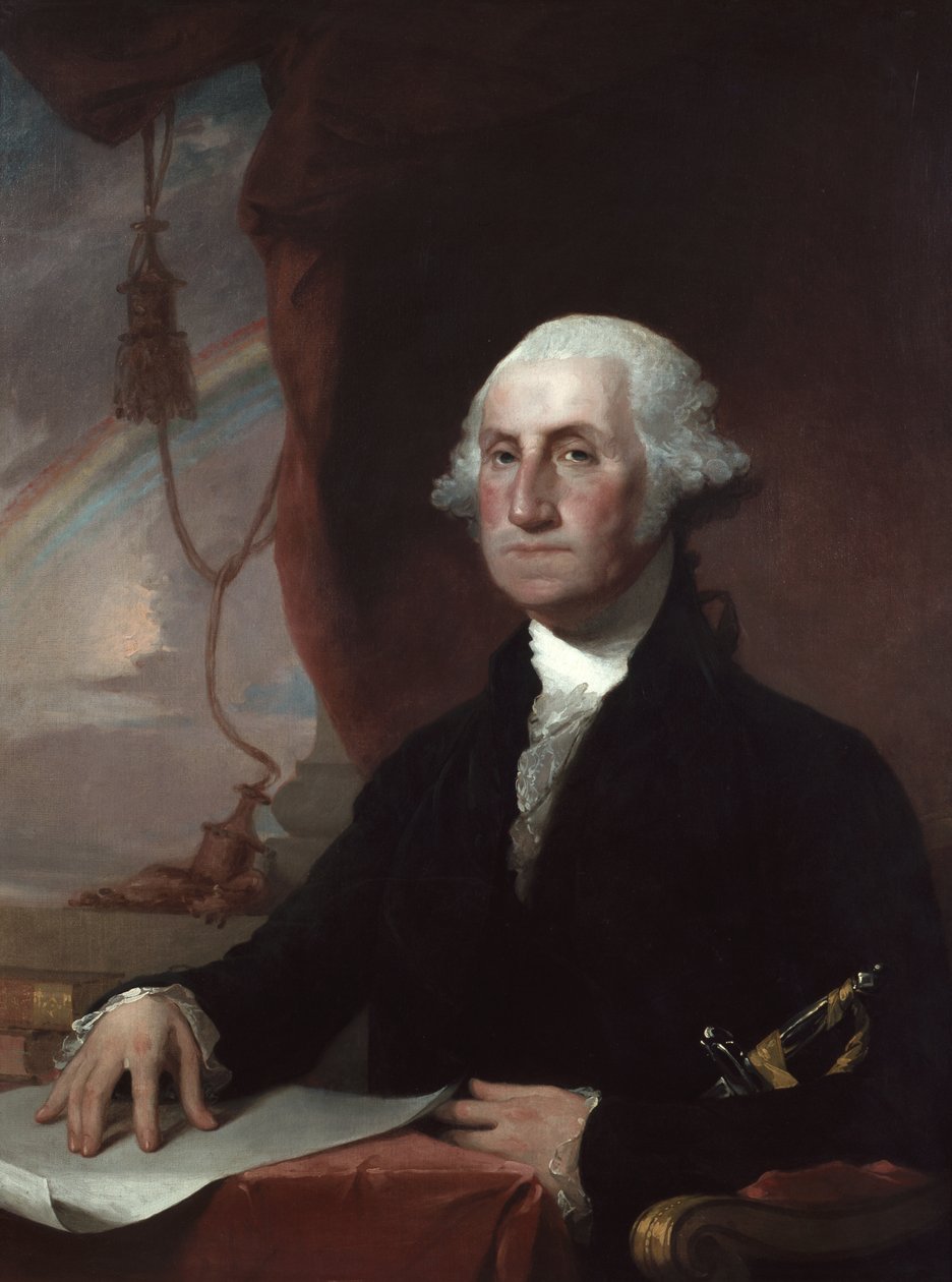 George Washington von Gilbert Stuart