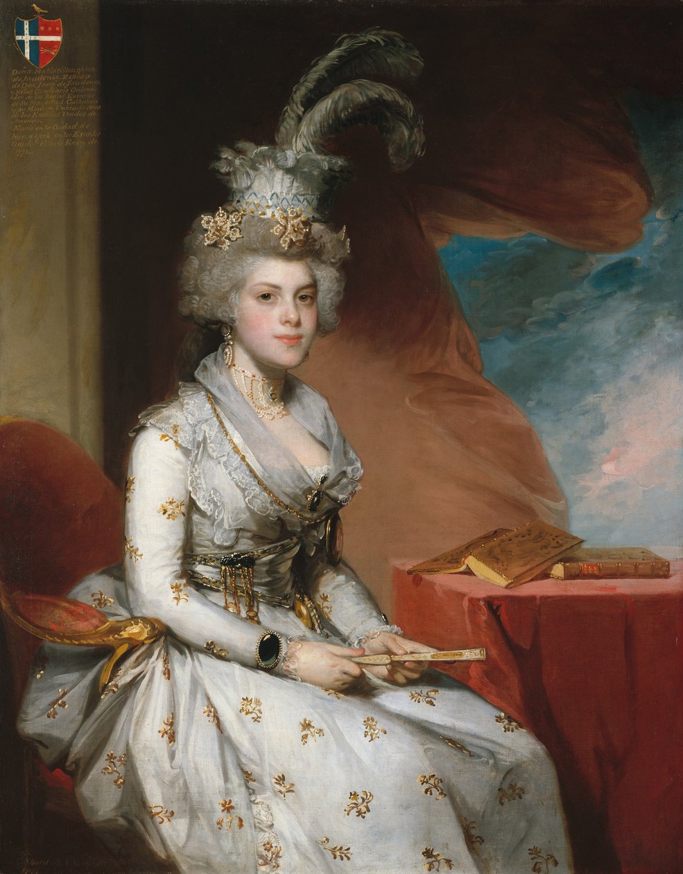 Matilda Stoughton de Jaudenes von Gilbert Stuart