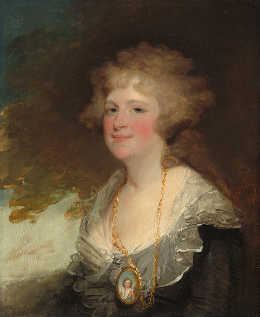 Sarah Shippen Lea (Frau Thomas Lea) von Gilbert Stuart