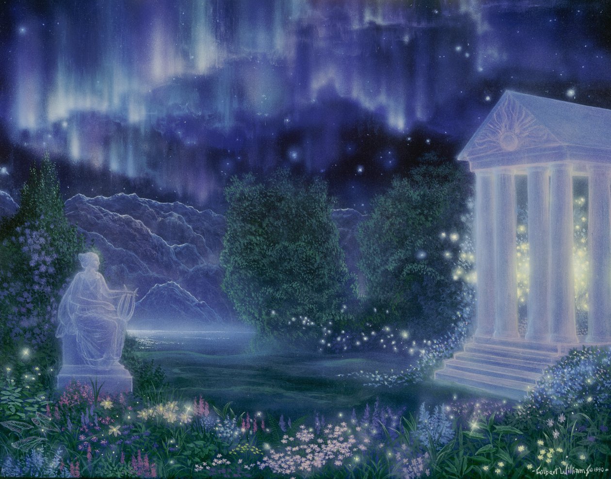 Aurora Garten, 1990 von Gilbert Williams