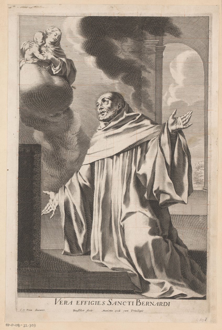 Heiliger Bernhard von Clairvaux von Gilles Rousselet