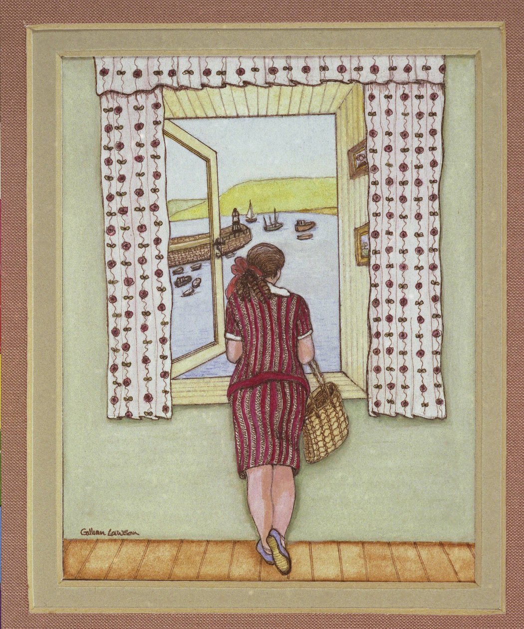 Hafenblick von Gillian Lawson