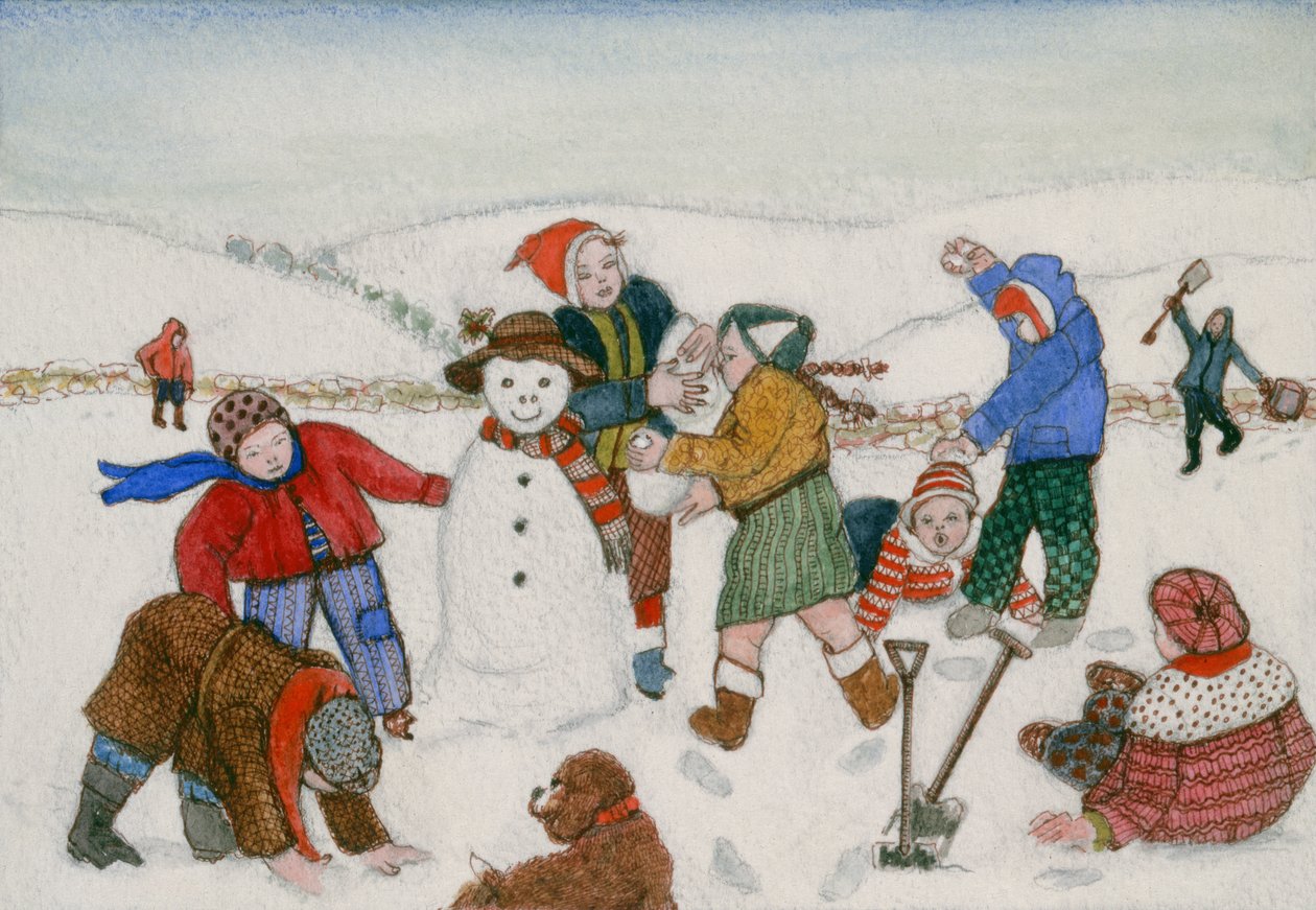 Im Schnee spielen von Gillian Lawson