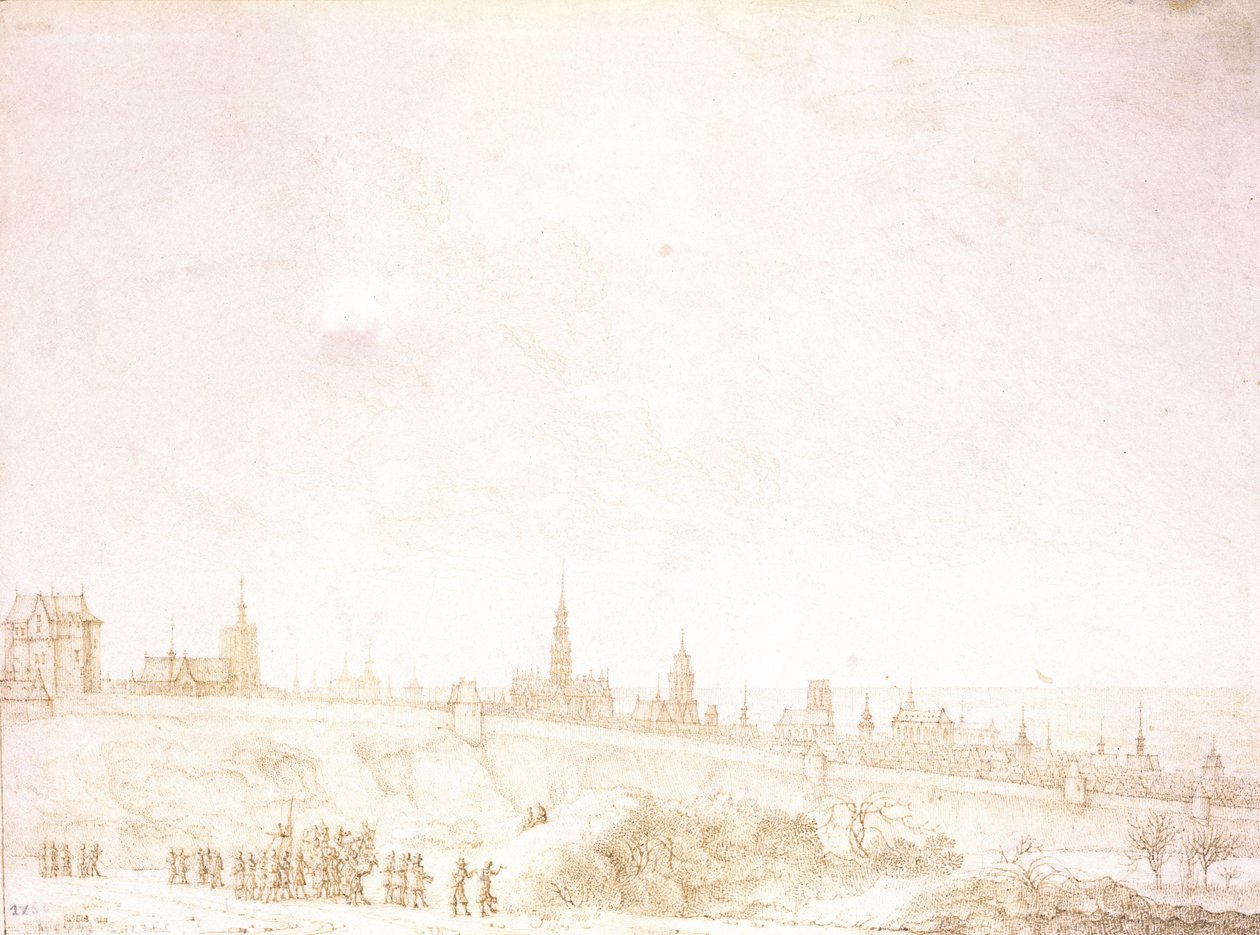 Ansicht von Mechelen von Gillis Neyts