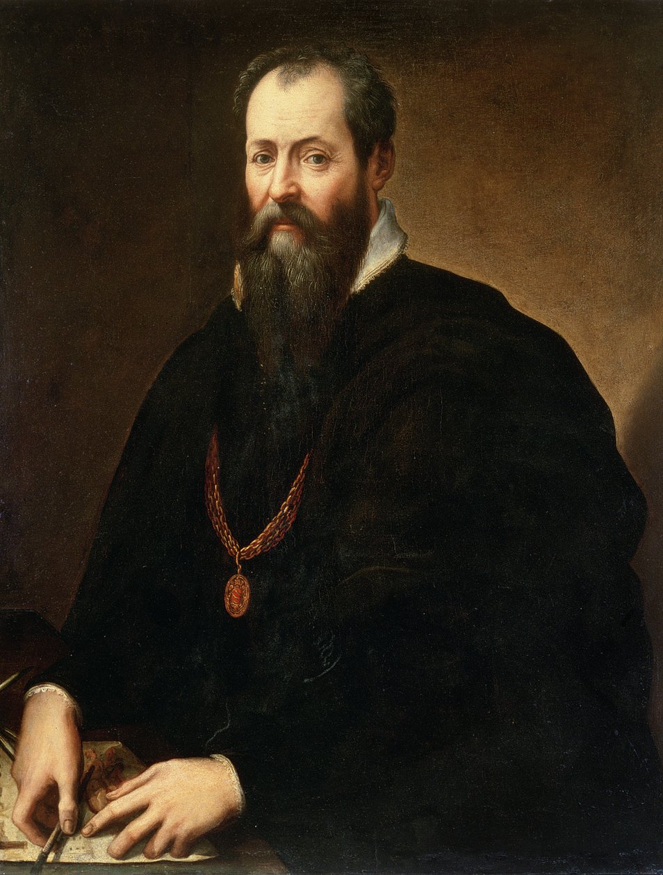 Selbstporträt, 1566-68 von Giorgio Vasari