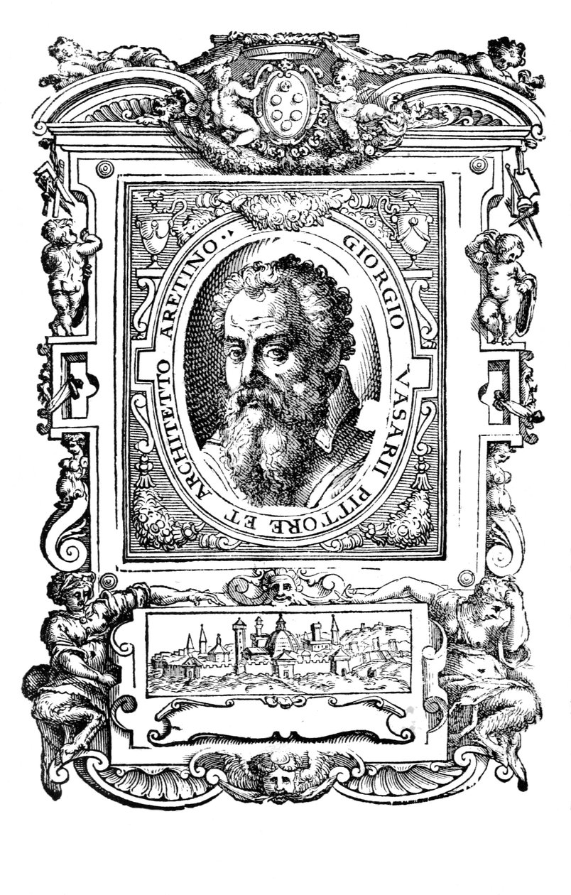 Selbstporträt von Giorgio Vasari