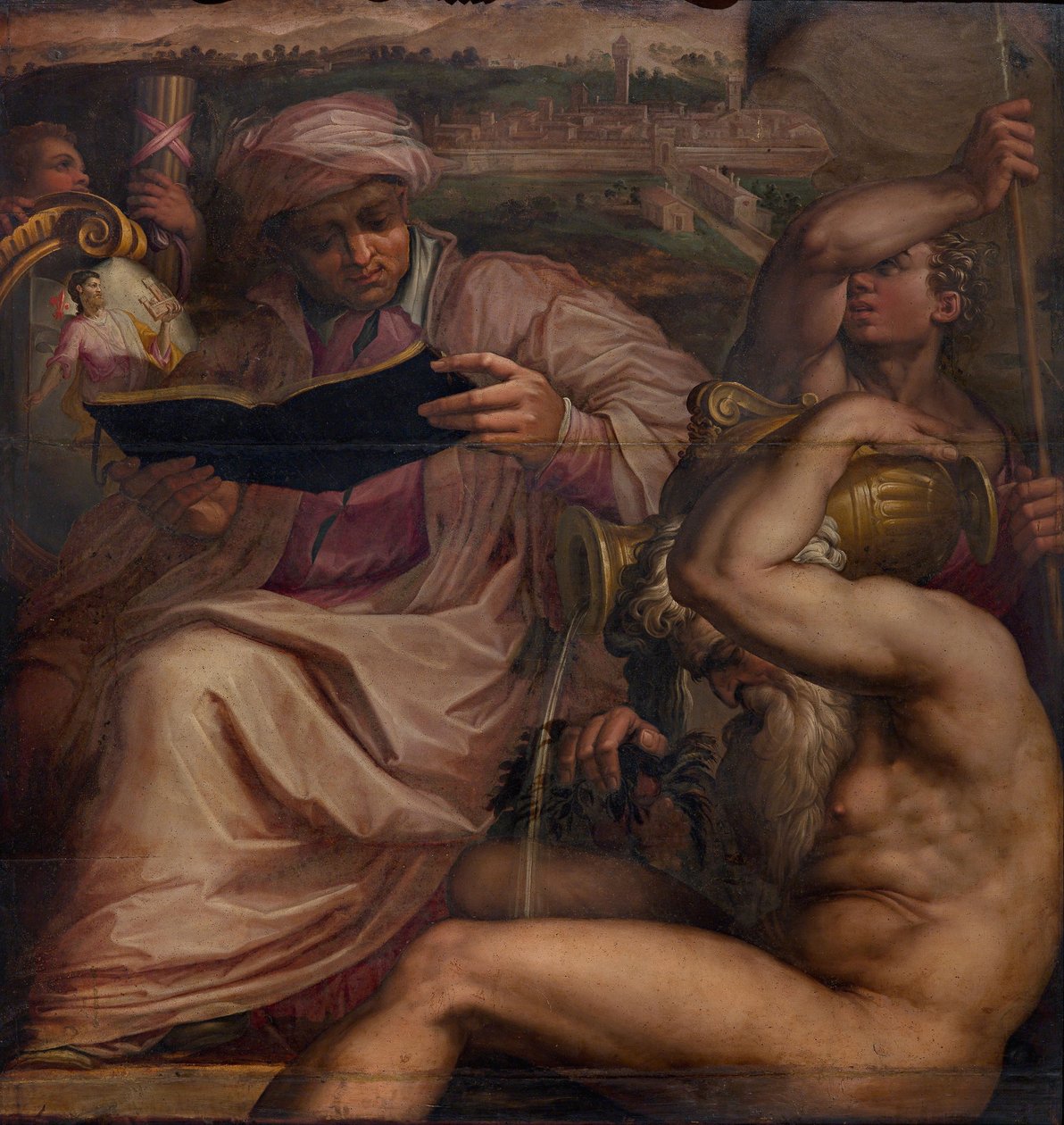 Allegorie von Mugello, 1563-1565 von Giorgio Vasari
