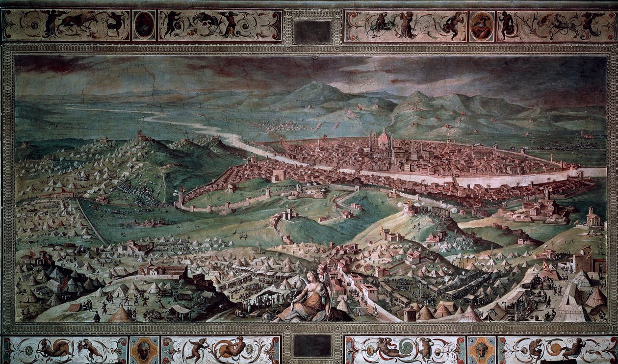 Belagerung von Florenz von Giorgio Vasari