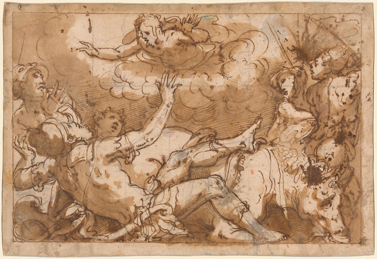 Die Bekehrung des heiligen Paulus von Giorgio Vasari