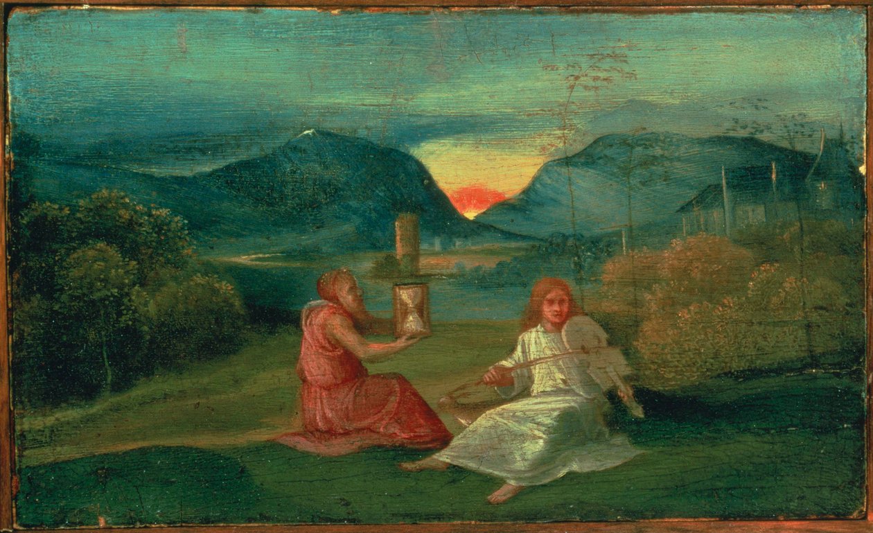 Sanduhr von Giorgione da Castelfranco