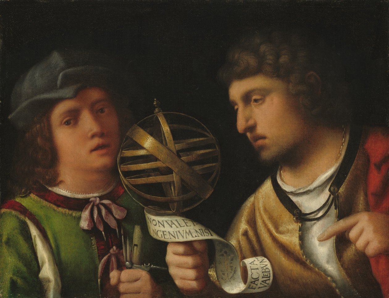 Giovanni Borgherini und sein Tutor von Giorgione