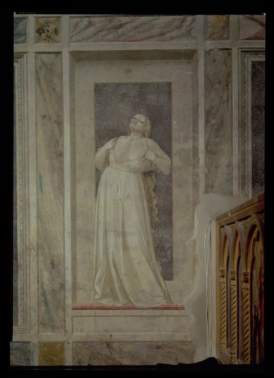 Zorn, ca. 1305 von Giotto di Bondone