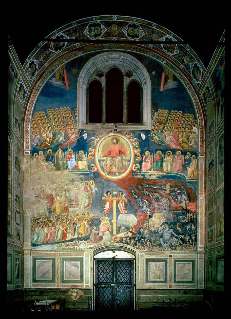 Das Jüngste Gericht, ca. 1305 von Giotto di Bondone