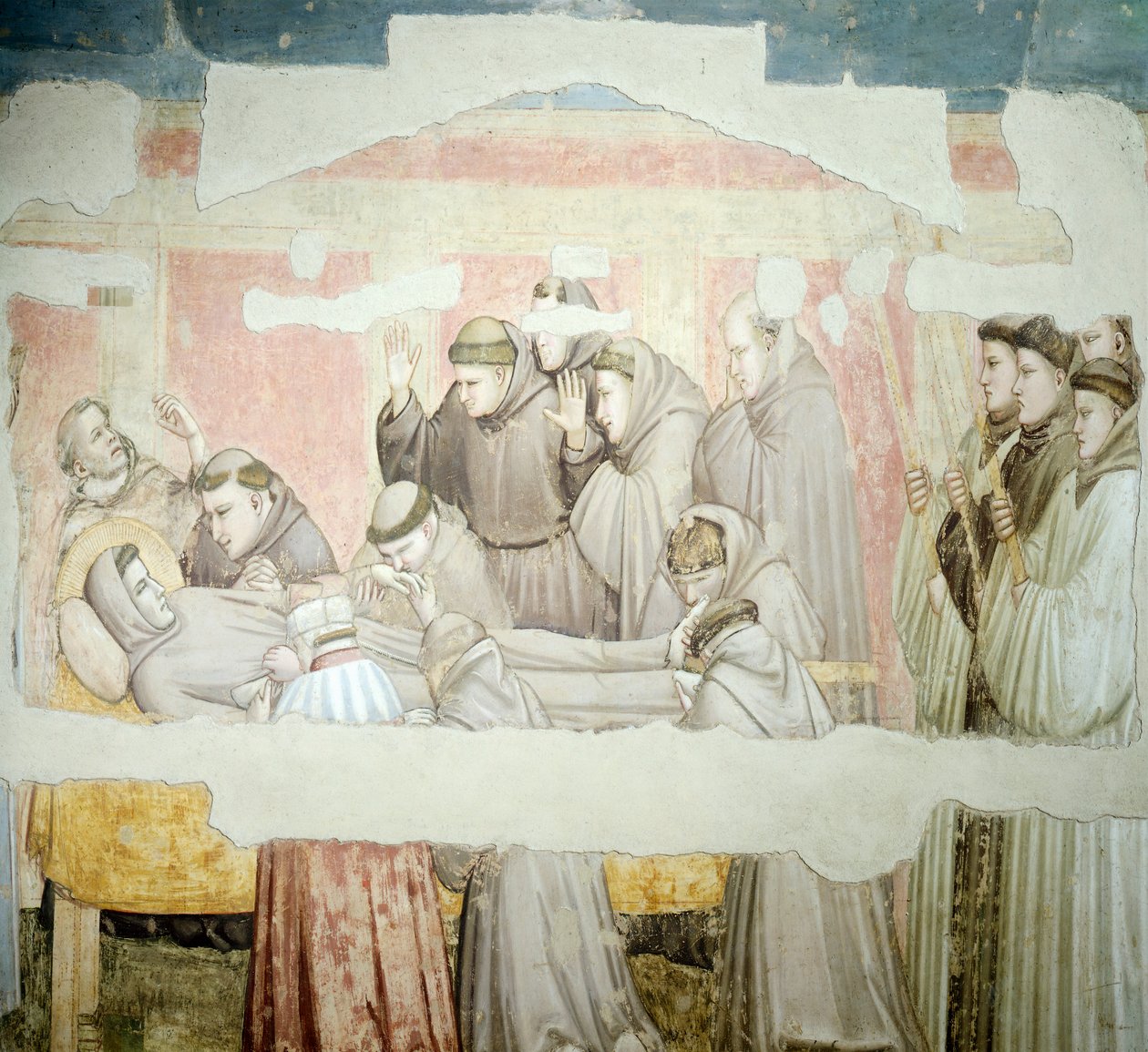 Die Trauer des Heiligen Franziskus von Giotto (c.1266 1337)