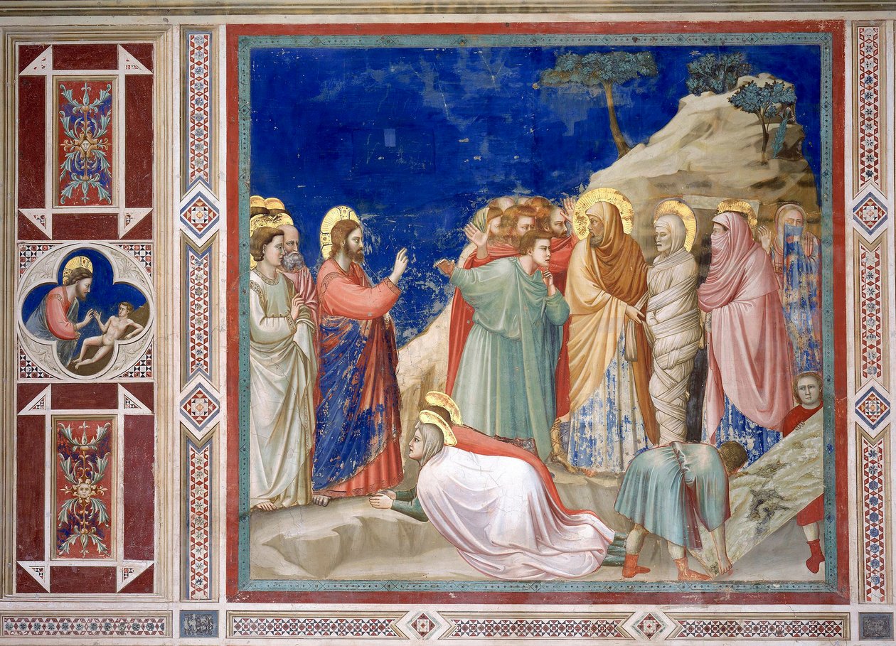 Auferstehung des Lazarus von Giotto (c.1266 1337)