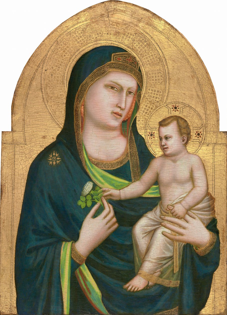 Madonna mit Kind von Giotto