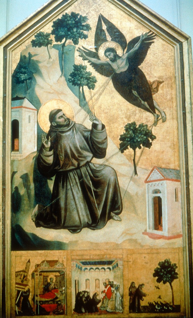 Stigmatisation des Heiligen Franziskus von Giotto