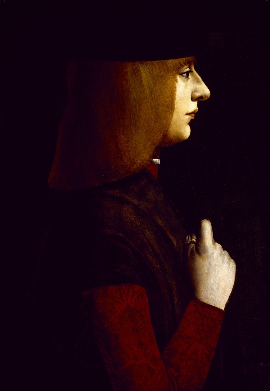 Porträt eines jungen Mannes, ca. 1500 von Giovanni Ambrogio de Predis