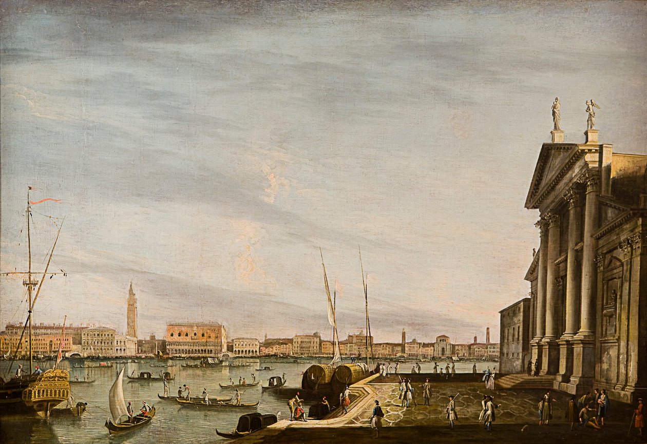 Venedig, Blick von San Giorgio Maggiore von Giovanni Antonio Canal