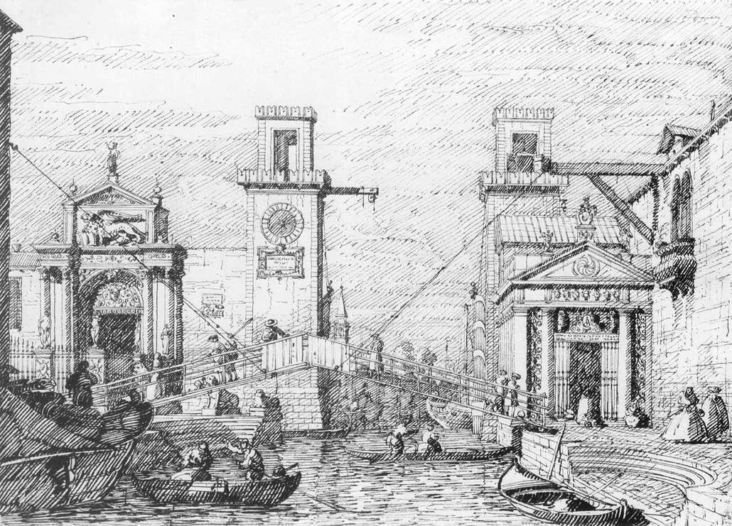 Das Arsenal von Giovanni Antonio Canal
